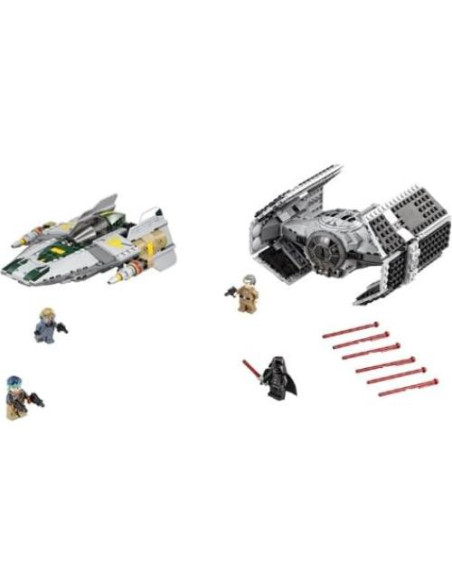 LEGO TIE Avanzado de Vader vs Caza Estelar A-Wing 75150