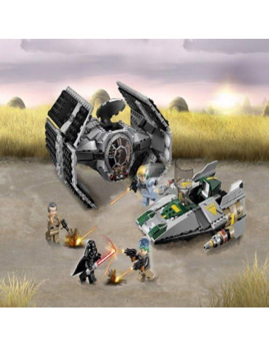 LEGO TIE Avanzado de Vader vs Caza Estelar A-Wing 75150