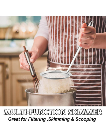 Cuchara Desnatadora Anaeat de Acero Inoxidable 30.9 cm