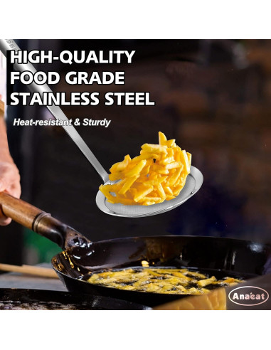 Cuchara Desnatadora Anaeat de Acero Inoxidable 30.9 cm