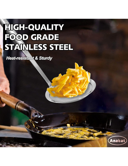 Cuchara Desnatadora Anaeat de Acero Inoxidable 30.9 cm
