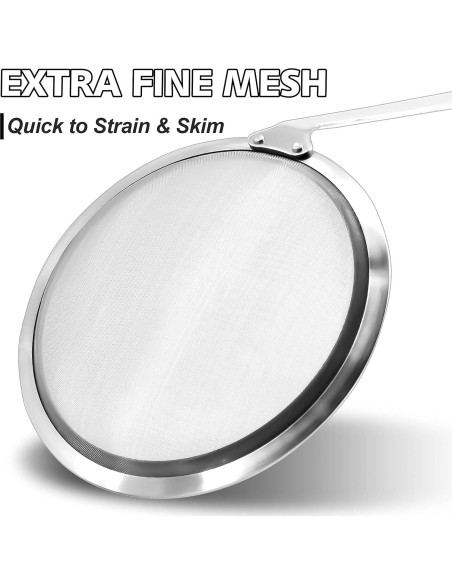 Cuchara Desnatadora Anaeat de Acero Inoxidable 30.9 cm