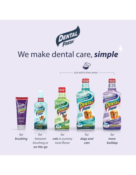 Aditivo Dental Fresh Avanzado para Perros y Gatos 226g