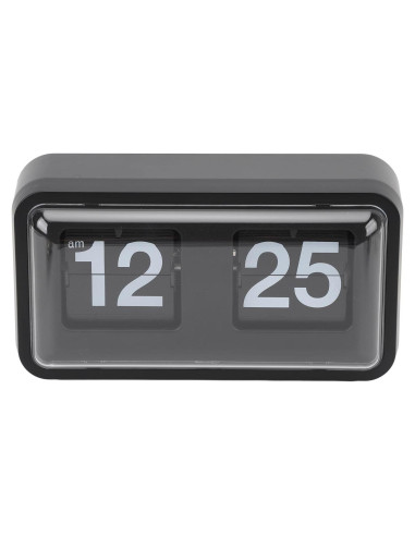 Reloj de Mesa Mecánico Retro Focket 20x15cm Negro