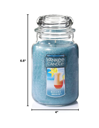 Vela Aromática Yankee Candle Bahama Breeze 623g Tarro Grande