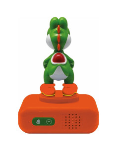 Reloj Despertador LEXiBOOK Super Mario Yoshi LCD Naranja Verde 2