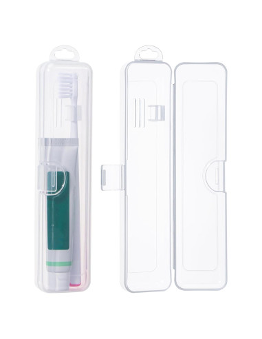 Estuche de Viaje para Cepillos de Dientes Yeeco 2 Piezas 20x4.7cm