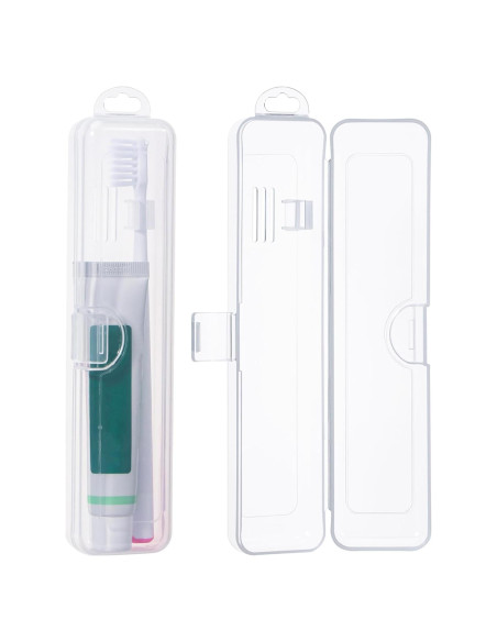 Estuche de Viaje para Cepillos de Dientes Yeeco 2 Piezas 20x4.7cm