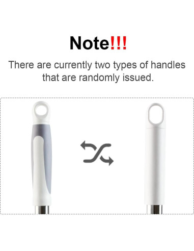 Mopa de Microfibra CQT 18" con Mango de Acero Inoxidable