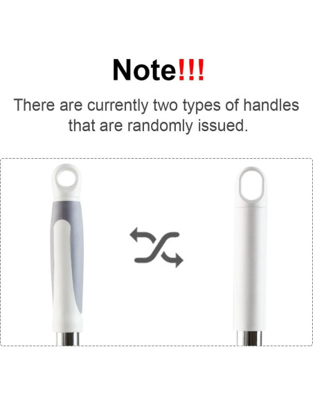 Mopa de Microfibra CQT 18" con Mango de Acero Inoxidable