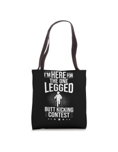 Bolsa Tote Conciencia Pérdida Extremidades Prótese Pierna 40.6 cm