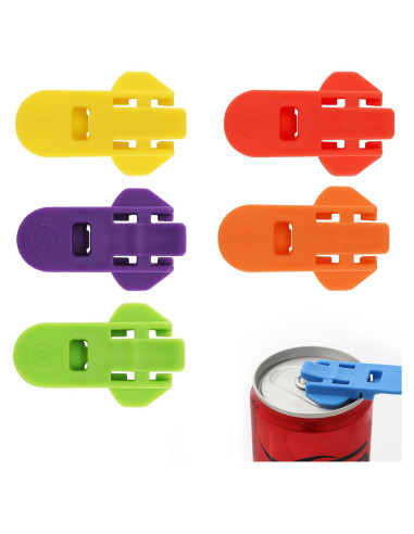 Abrebotellas Manual Rimoev, Paquete de 30 Coloridos para Latas