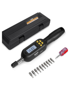 Destornillador de Par Digital TAGVIT 0.3-6 N.m 1/4" Ajustable