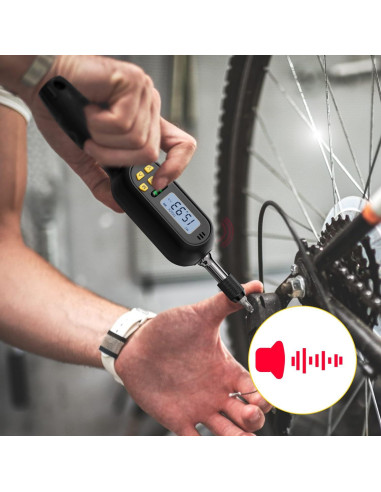 Destornillador de Par Digital TAGVIT 0.3-6 N.m 1/4" Ajustable