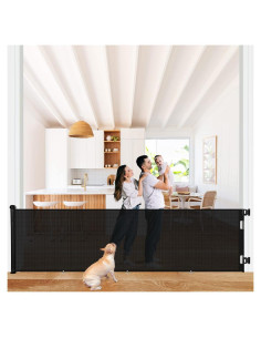 Puerta Retráctil para Bebés y Mascotas COMOMY 118" Ancha