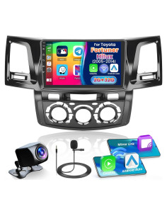 Estéreo de Coche Fuluku Android 13 para Toyota Fortuner 2005-2014