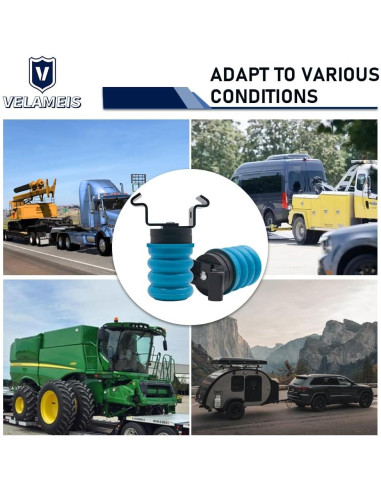 Resorte Auxiliar de Aire V VELAMEIS TSS-107-40 2.63kg