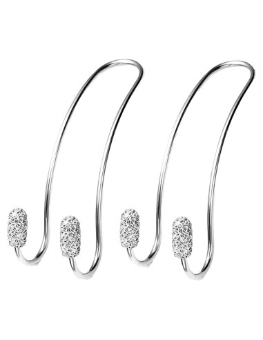 Ganchos Decorativos para Reposacabezas Guoord - 2 Piezas Acero Inoxidable