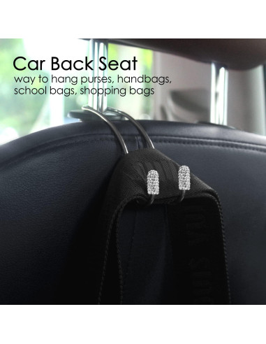 Ganchos Decorativos para Reposacabezas Guoord - 2 Piezas Acero Inoxidable