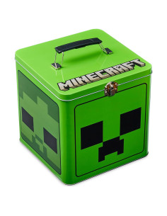 Lata de Galletas Minecraft Red Robin 17.78 cm Cierre Metálico