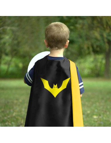 Capa de Disfraces para Niños - Superhéroe con Máscara y Cinturón