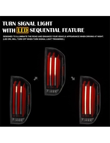 Luces Traseras LED ESPEJO-D para Toyota Tundra 2014-2021