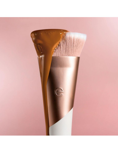 Brocha de Maquillaje Luxe Flawless EcoTools - Cerdas Sintéticas