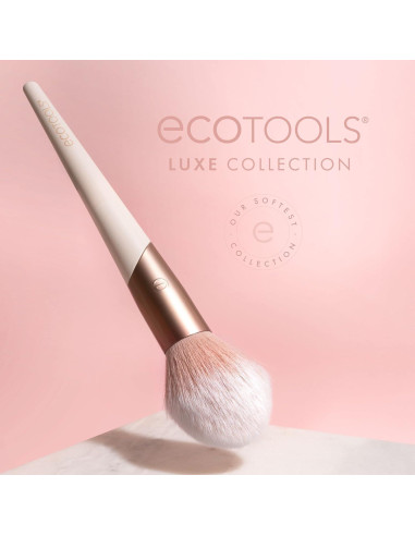 Brocha de Maquillaje Luxe Flawless EcoTools - Cerdas Sintéticas