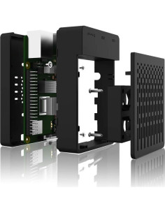 Caja de ABS para Raspberry Pi 4 iUniker con ventilador y disipador 2