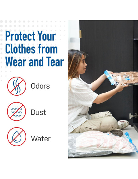 10 Bolsas de Almacenamiento al Vacío Spacesaver 0.54 kg