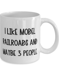 Taza de Cerámica para Café Ferrocarriles en Miniatura 11oz 2