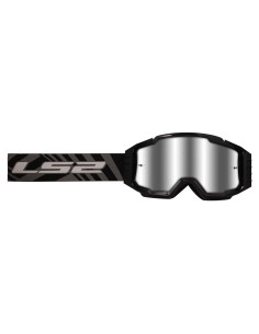 Gafas de Moto LS2 Charger Pro OTG Negro Lente Iridium