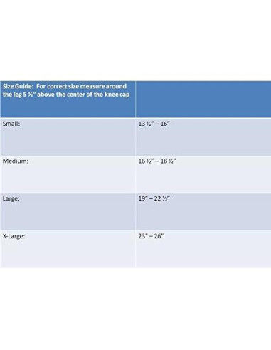 Almohadilla para Rodilla Alpha Medical Mediana - Alivio Dolor