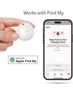 Rastreador Bluetooth Wasserstein WTag MFi para Equipaje y Llaves 2