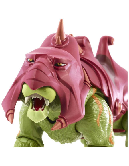 Figura Gato de Batalla Masterverse Mattel 35.56 cm 30 Puntos Articulación