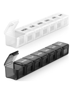 Organizador de Pastillas Semanal Sukuos 2 Pcs Extra Grande