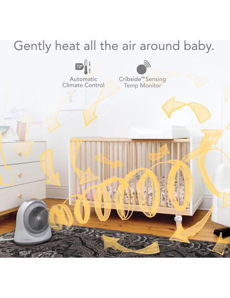 Calentador de Espacio Vornadobaby Sensa 1200W con Termostato