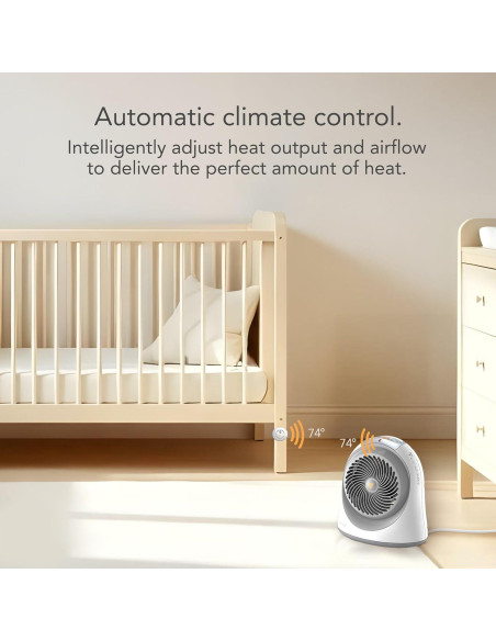 Calentador de Espacio Vornadobaby Sensa 1200W con Termostato