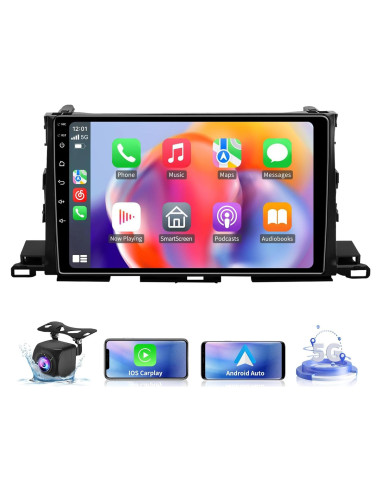Estéreo de Coche TopWeb para Toyota Highlander 2014-2019 10"