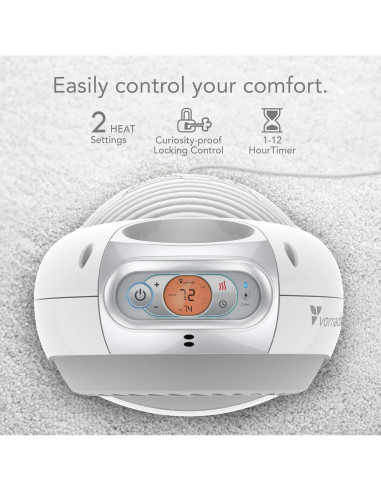 Calentador de Espacio Vornadobaby Sensa 1200W con Termostato