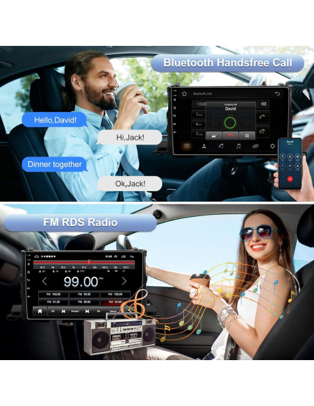 Estéreo de Coche TopWeb para Toyota Highlander 2014-2019 10"