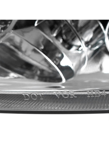 Faros de Lente Clara Spec-D Tuning para Toyota Corolla 2003-2008