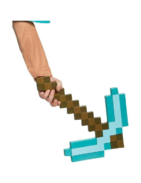 Accesorio de Disfraz Minecraft Pica de Diamante 40.6x30.5cm