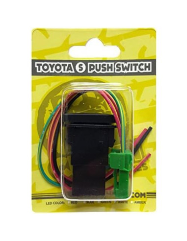 Interruptor de Presión CH4X4 para Toyota 12V 3A LED Ámbar