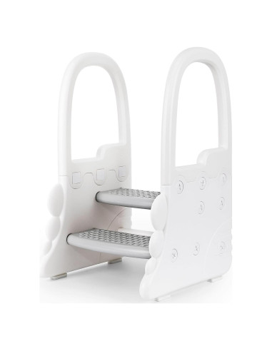 Escalera de Plástico RONIPIC 2 Pasos Antideslizante para Niños