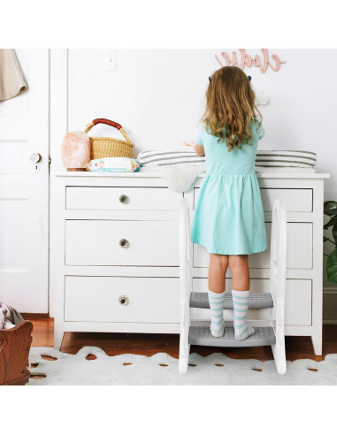 Escalera de Plástico RONIPIC 2 Pasos Antideslizante para Niños