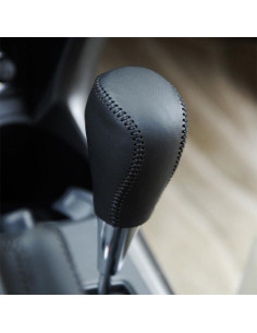 Cubierta de palanca de cambios de cuero Zacxoxsr para Toyota 2