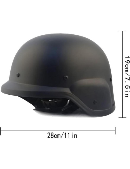 Máscara de Gas Táctica PuddingStation MM04-001 para Airsoft