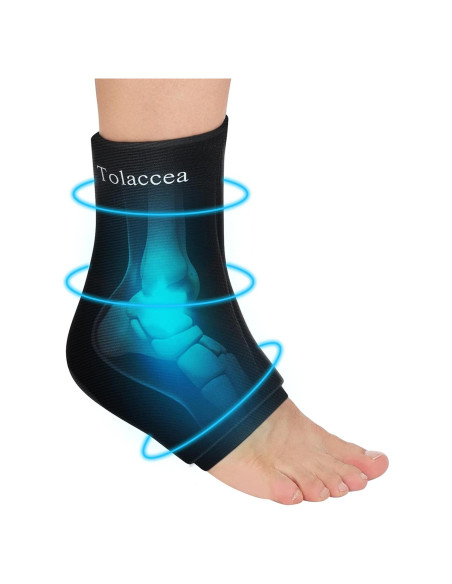 Funda de Hielo para Tobillo y Pie Tolaccea - Terapia Fría y Caliente