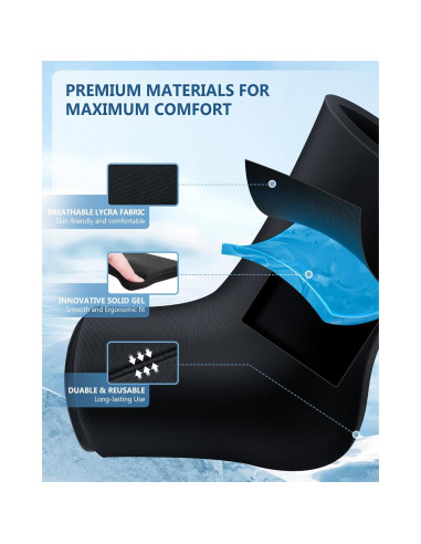 Funda de Hielo para Tobillo y Pie Tolaccea - Terapia Fría y Caliente